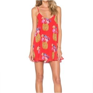 COPY - Show Me Your MuMu Bella Dress in Pineapple Pineapple Size Medium